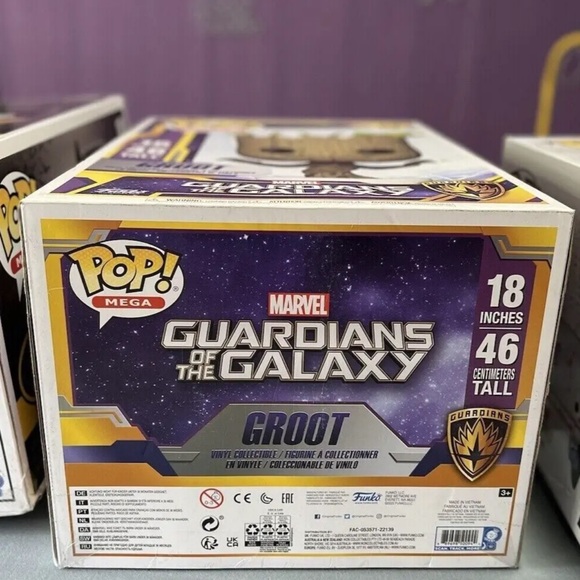 18” Mega Funk Pop Groot Brand New in Original Unopened Box - Picture 4 of 6